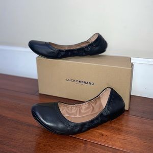 “Lucky Brand” Ballerina Flats: Size 9.5